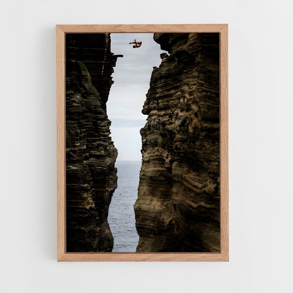 Poster Artem silchenko – affiche Plongeon de falaise (vue 4)